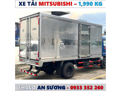 XE TẢI MITSUBISHI TF4.9 THÙNG KÍN MẪU THÙNG MỚI