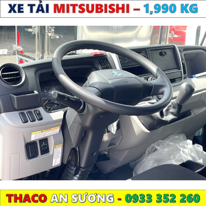 XE TẢI MITSUBISHI TF4.9 THÙNG BẠT MỚI NHẤT