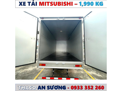 XE TẢI MITSUBISHI TF4.9 THÙNG KÍN MẪU THÙNG MỚI