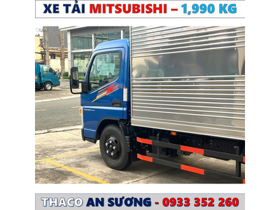 XE TẢI MITSUBISHI TF4.9 THÙNG KÍN MẪU THÙNG MỚI