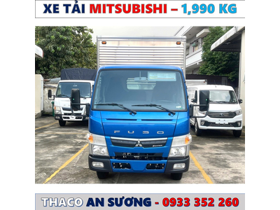 XE TẢI MITSUBISHI TF4.9 THÙNG KÍN MẪU THÙNG MỚI