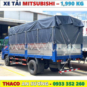 XE TẢI MITSUBISHI TF4.9 THÙNG BẠT MỚI NHẤT