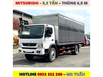 XE TẢI MITSUBISHI FI170L THÙNG KÍN TẢI 8,35 TẤN THẾ HỆ MỚI NHẤT
