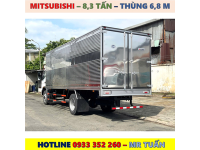 XE TẢI MITSUBISHI FI170L THÙNG KÍN TẢI 8,35 TẤN THẾ HỆ MỚI NHẤT