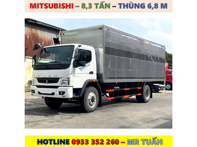 XE TẢI MITSUBISHI FI170L THÙNG KÍN TẢI 8,35 TẤN THẾ HỆ MỚI NHẤT