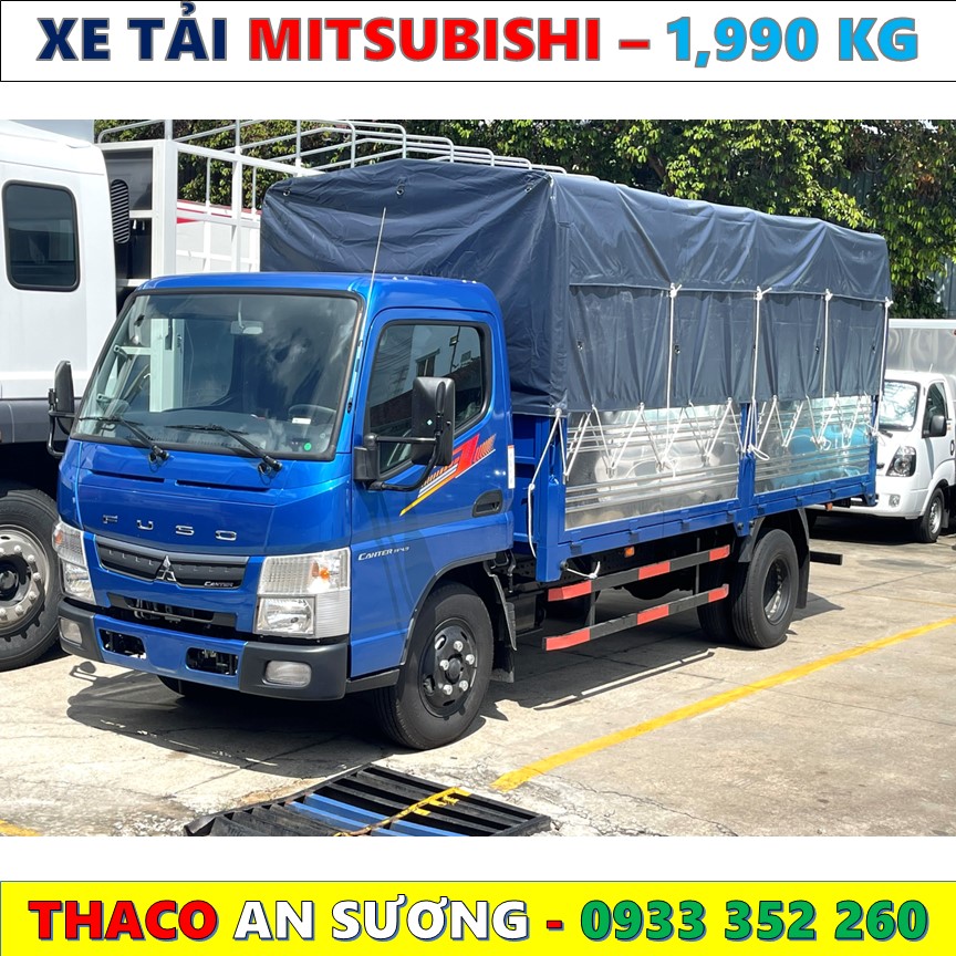 XE TẢI MITSUBISHI TF4.9 THÙNG BẠT MỚI NHẤT