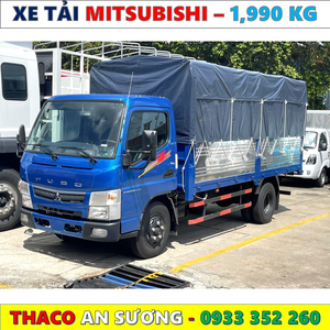 XE TẢI MITSUBISHI TF4.9 THÙNG BẠT MỚI NHẤT