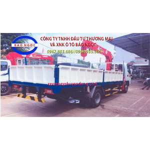 XE TẢI THACO OLLIN 700B GẮN CẨU UNIC URV375