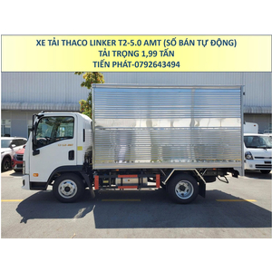 Xe Tải Số Bán Tự Động Thaco Linker T2-5.0 AMT Tải 1,9 Tấn Thùng Kín 3m6 Mới Nhất