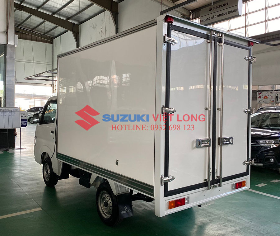 Xe tải Suzuki Pro 2022  tải trọng 705 kg thùng kín compusite có cửa hông