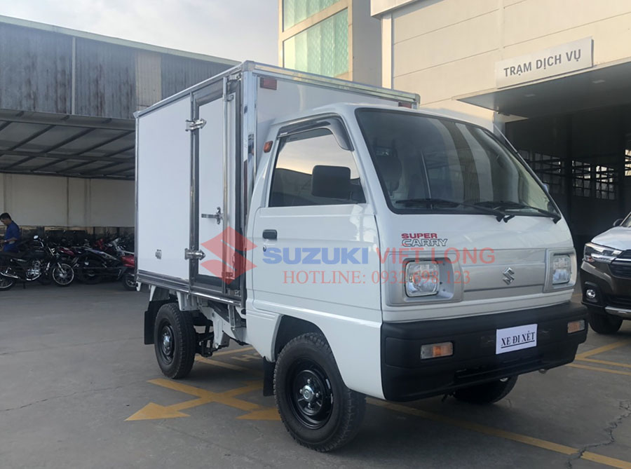 Hình ảnh xe tải Suzuki Truck thùng kín compusite  3 cửa tại Suzuki Việt Long