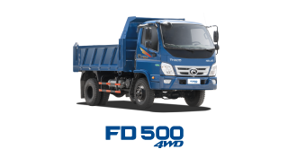 Xe tải Thaco Forland FD500 4WD - 4,99 tấn