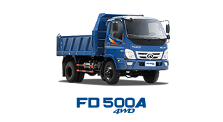 Xe tải Thaco Forland FD500A 4WD - 3,49 tấn
