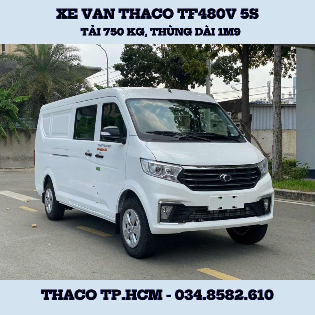 XE TẢI VAN 5 CHỖ THÙNG DÀI 1,9 MÉT - THACO TF480V 5S