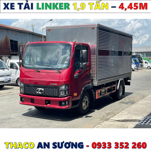 XE TẢI THACO LNKER 1,9 TẤN THÙNG 4,45 MÉT MỚI NHẤT