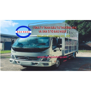 Xe tải thaco ollin 350 thùng 2 tầng chở xe máy