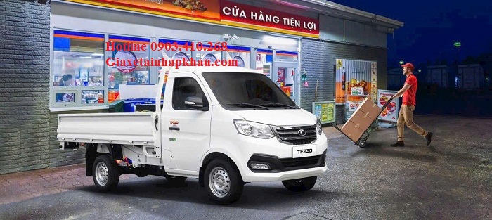 Xe tải Thaco Towner 2026, tổng tải 1995 Kg, được vào phố ngoài giờ cao điểm, không cần xin giấy