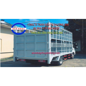 Xe tải thaco ollin 350 thùng 2 tầng chở xe máy