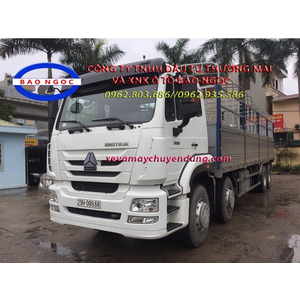 XE TẢI THÙNG 4 CHÂN HOWO - SINOTRUCK TẢI TRỌNG 17,9 TẤN
