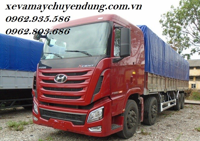 XE TẢI THÙNG 4 CHÂN HYUNDAI TRAGO XCENT