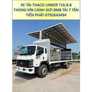 Xe Tải Thùng Cánh Dơi 8m8 Tải 7 Tấn Thaco Linker T16-8.8 Mới Nhất