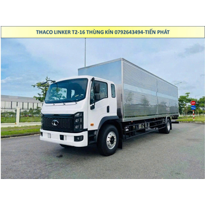 Xe tải Thùng dài 9m9 Thaco Linker T2-16 Thùng Kín Tải Trọng 7,8 Tấn.