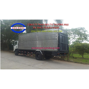 Xe tải isuzu Vĩnh Phát 8 tấn thùng kín inox