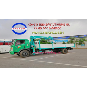 Xe tải TMT 8 tấn gắn cẩu 5 tấn HKTC