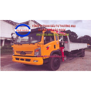 Xe tải TMT Cửu Long 7 tấn gắn cẩu unic 3 tấn 4 đốt