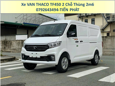 Xe Van Thùng 2m6 THACO TF450 Tải 945Kg Chạy Giờ Cấm Tại TP.HCM