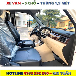 BẢNG GIÁ XE TẢI VAN 5 CHỖ THACO MỚI NHẤT