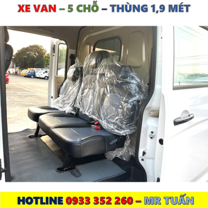 BẢNG GIÁ XE TẢI VAN 5 CHỖ THACO MỚI NHẤT