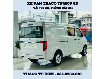 XE TẢI VAN 5 CHỖ THÙNG DÀI 1,6 MÉT - THACO TF450V 5S
