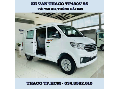 XE TẢI VAN 5 CHỖ THÙNG DÀI 1,9 MÉT - THACO TF480V 5S