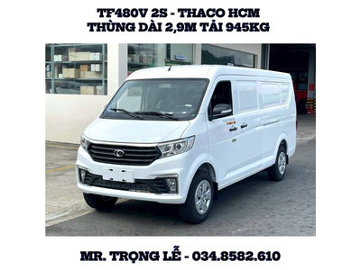 XE TẢI VAN 2 CHỖ THÙNG DÀI 2,9 MÉT - THACO TF480V 2S