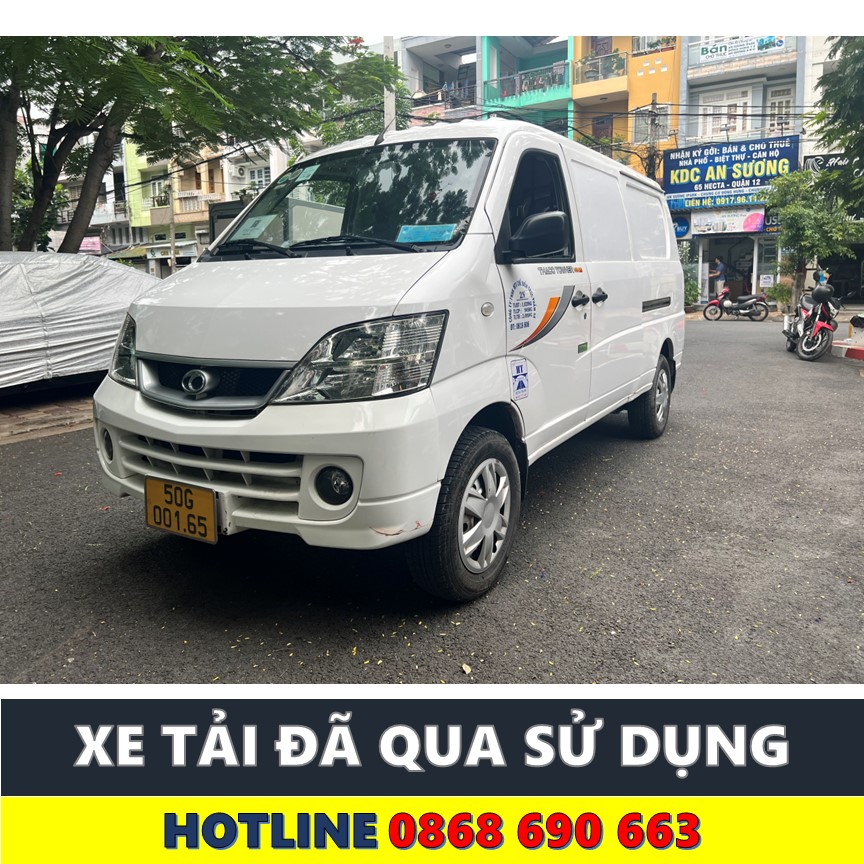 XE TẢI VAN CŨ THACO TOWNER VAN 2S 2021 GIÁ CỰC HOT