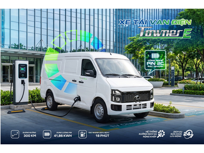 XE TẢI VAN ĐIỆN THACO TOWNER E TẠI THANH HÓA – SẠC NHANH, TỐI ƯU HIỆU QUẢ VẬN TẢI