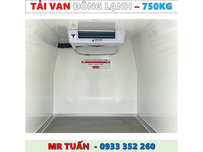 XE VAN ĐÔNG LẠNH THACO TF480V 2 CHỖ MỚI NHẤT