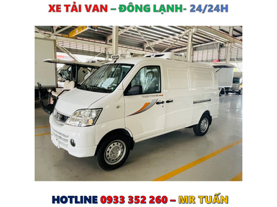GIÁ XE TẢI VAN ĐÔNG LẠNH TẢI 770 KG MỚI NHẤT
