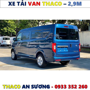 XE VAN THÙNG 2,9 MÉT GIÁ LĂN BÁNH MỚI NHẤT