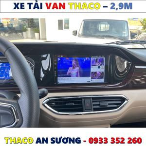 XE VAN THÙNG 2,9 MÉT GIÁ LĂN BÁNH MỚI NHẤT