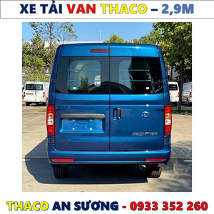 XE VAN THÙNG 2,9 MÉT GIÁ LĂN BÁNH MỚI NHẤT