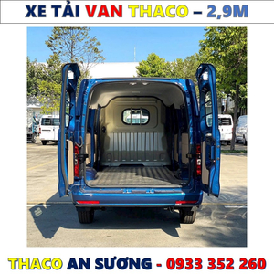 XE VAN THÙNG 2,9 MÉT GIÁ LĂN BÁNH MỚI NHẤT