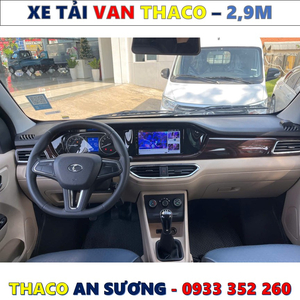XE VAN THÙNG 2,9 MÉT GIÁ LĂN BÁNH MỚI NHẤT