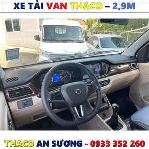 XE VAN THÙNG 2,9 MÉT GIÁ LĂN BÁNH MỚI NHẤT