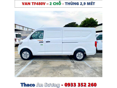 XE TẢI VAN TF480V 2 CHỖ THÙNG 2,9 MÉT MỚI NHẤT