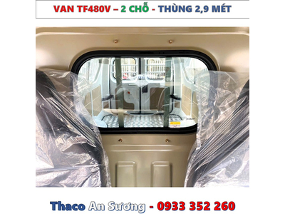 XE TẢI VAN TF480V 2 CHỖ THÙNG 2,9 MÉT MỚI NHẤT