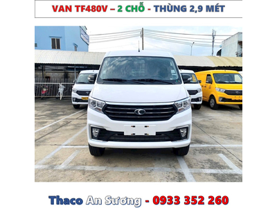 XE TẢI VAN TF480V 2 CHỖ THÙNG 2,9 MÉT MỚI NHẤT