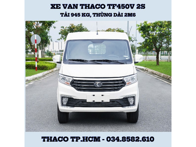 XE TẢI VAN 2 CHỖ THÙNG DÀI 2,6 MÉT - THACO TF450V 2S
