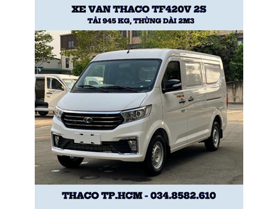 XE TẢI VAN 2 CHỖ THÙNG DÀI 2,3 MÉT - THACO TF420V 2S